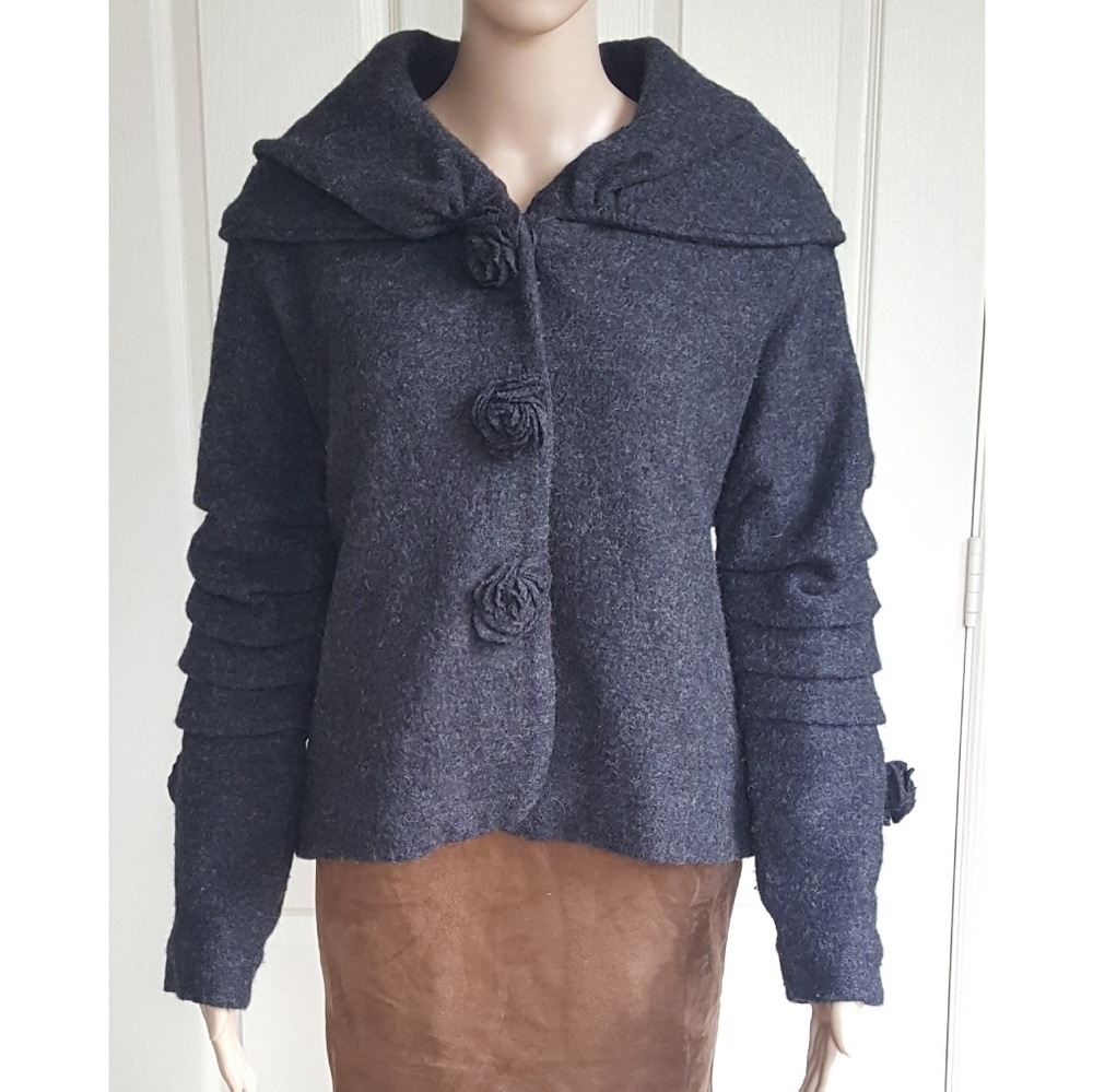 Carson▪ 80's look wool Jacket